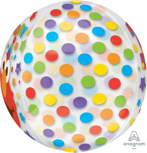 Sesame Street 1st Birthday Orbz Balloon UNINFLATED
