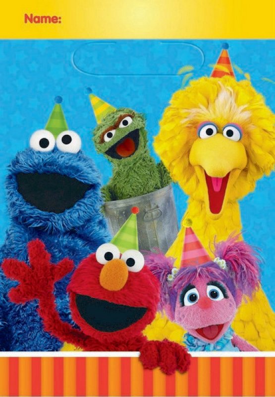 Sesame Street Loot Bags