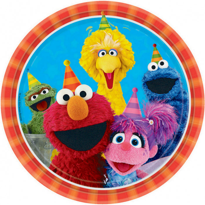 Sesame Street Paper Dinner Plates