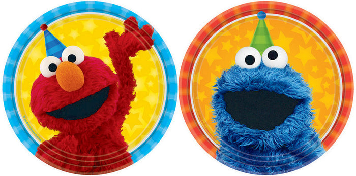 Sesame Street Paper Lunch Plates