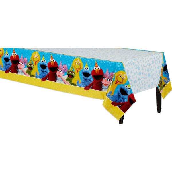 Sesame Street Plastic Printed Rectangle Tablecover