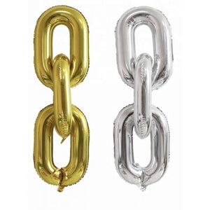 Silver Letter O Supershape 86cm Alphabet Foil Balloon UNINFLATED