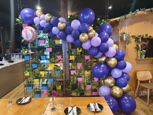 Silver Party Balloon Decoration Package Adelaide