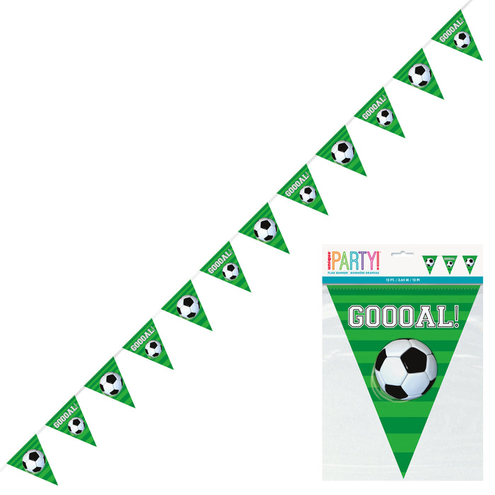 Soccer Flag Banner