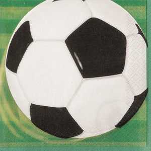 Soccer Lunch Napkins - Pack of 16