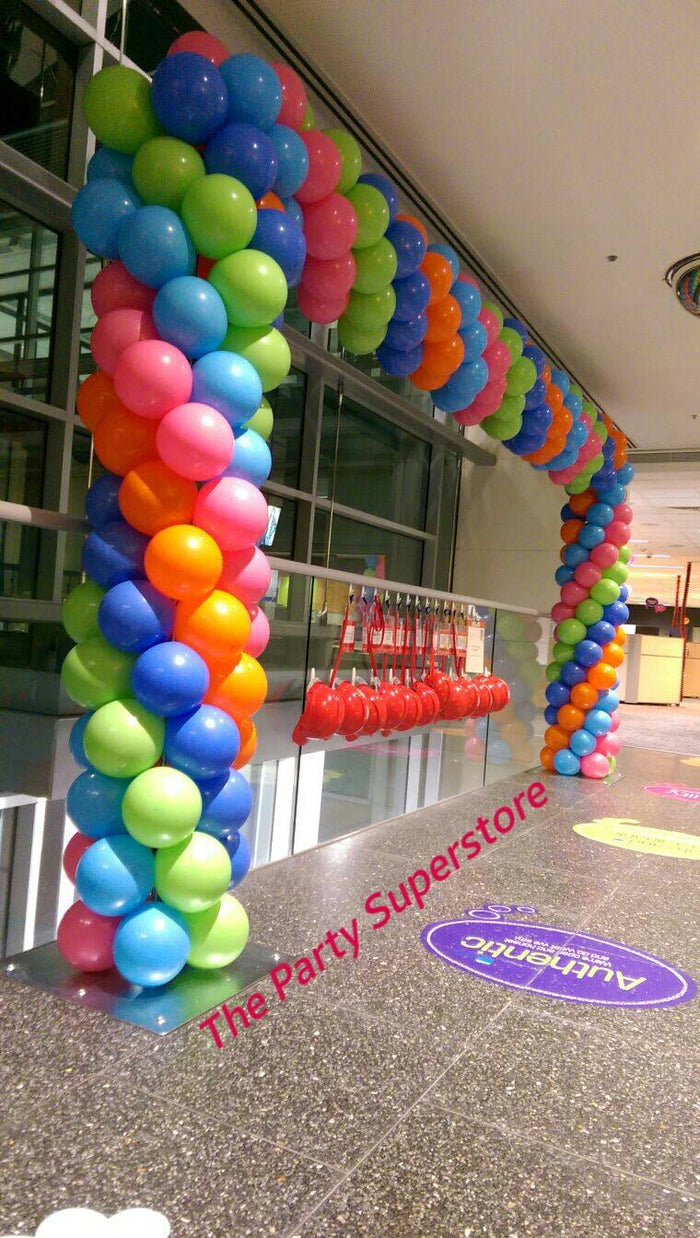 Square Balloon Arch Adelaide - 4 Meter Wide