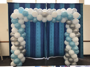 Square Balloon Arch Adelaide - Double Door