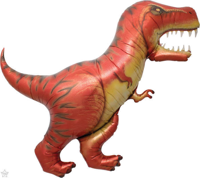 T-REX Dinosaur SuperShape Foil Balloon UNINFLATED