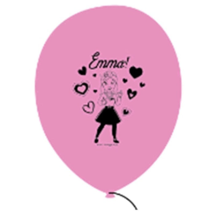 The Wiggles Emma Latex Balloon UNINFLATED - Pack of 6