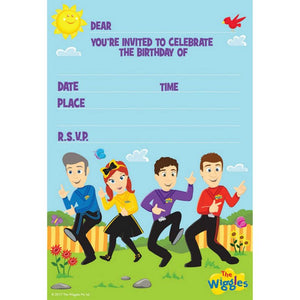 The Wiggles Party Invitations