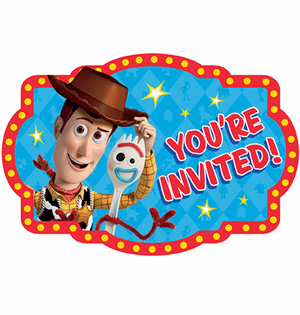 Toy Story Party Invitations