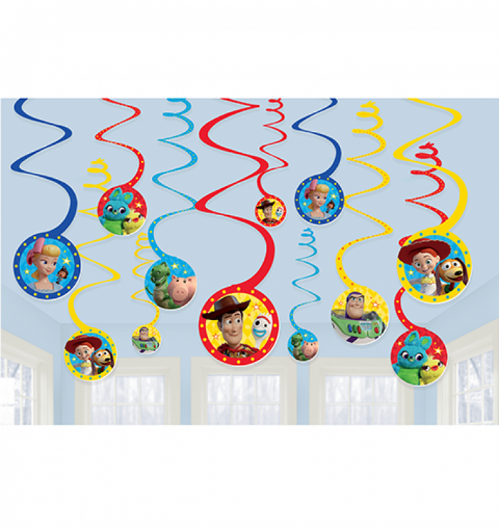 Toy Story Swirl Decorations