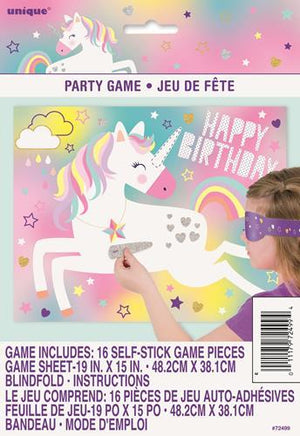 Unicorn Blindfold Party Game