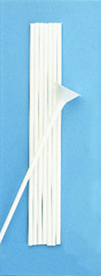 White 12" Micro Balloon Stick Qualatex