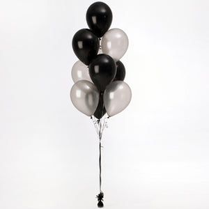 Bunch Of 10 Helium Balloons Bouquet