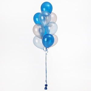 Bunch Of 10 Helium Balloons Bouquet